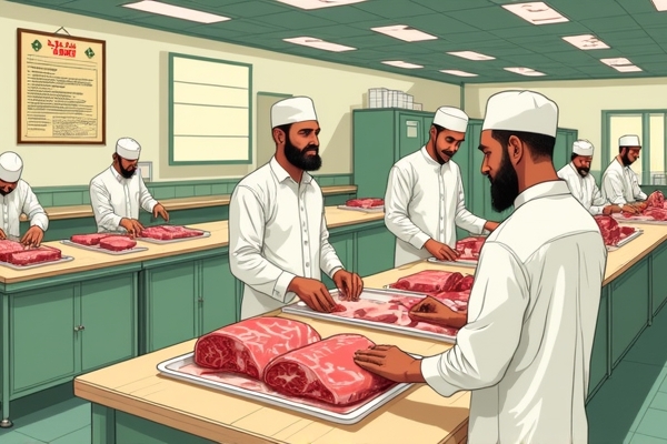 เนื้อวัว Halal กระบวนการผลิตที่ถูกต้องตามศาสนา