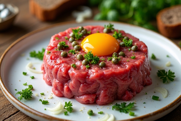 วิธีทำ Steak Tartare เมนูเนื้อดิบสไตล์ฝรั่งเศส