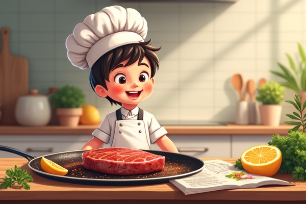 ทำสเต็กเนื้อสำหรับเด็กให้อร่อยและปลอดภัย