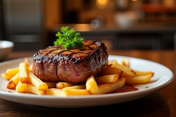 Steak Frites สูตรเมนูฝรั่งเศสง่ายๆ