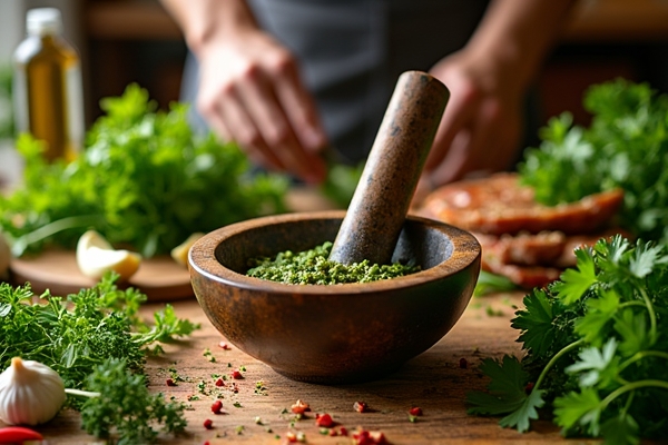 ซอส Chimichurri รสเผ็ดเปรี้ยวที่เหมาะกับเนื้อสเต็ก