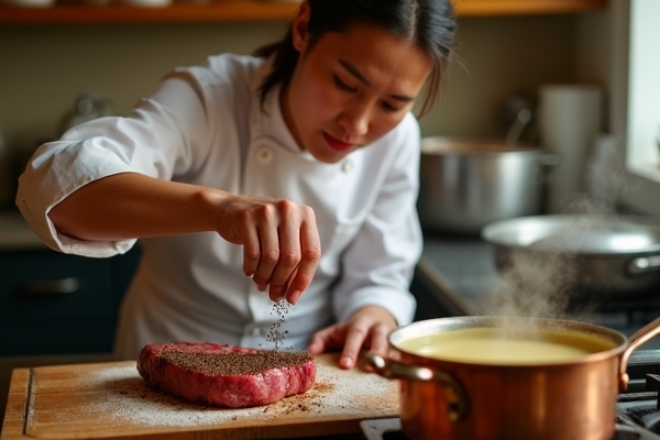 วิธีการเตรียม Steak Au Poivre สูตร แสนอร่อย